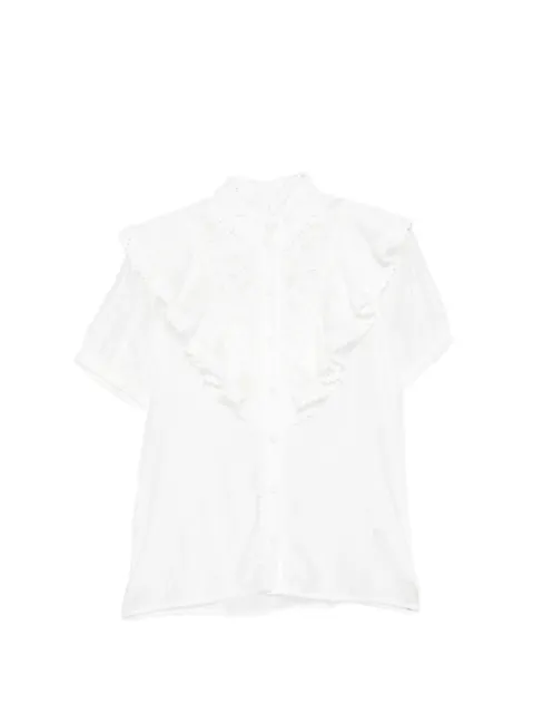 Cenere GB ruffled shirt