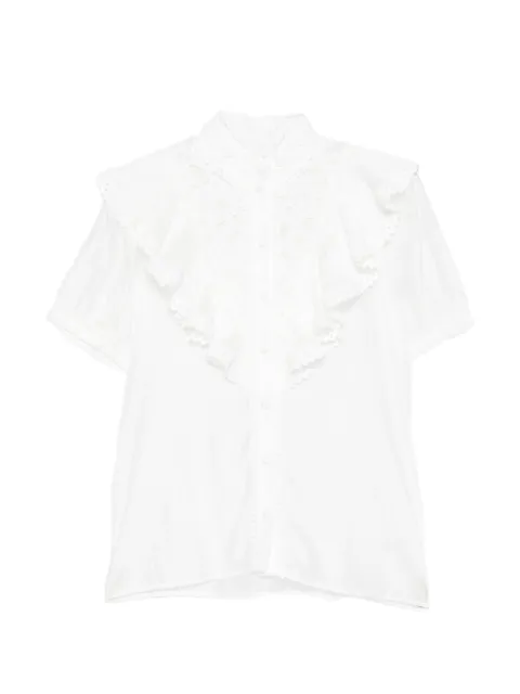 Cenere GB ruffled shirt