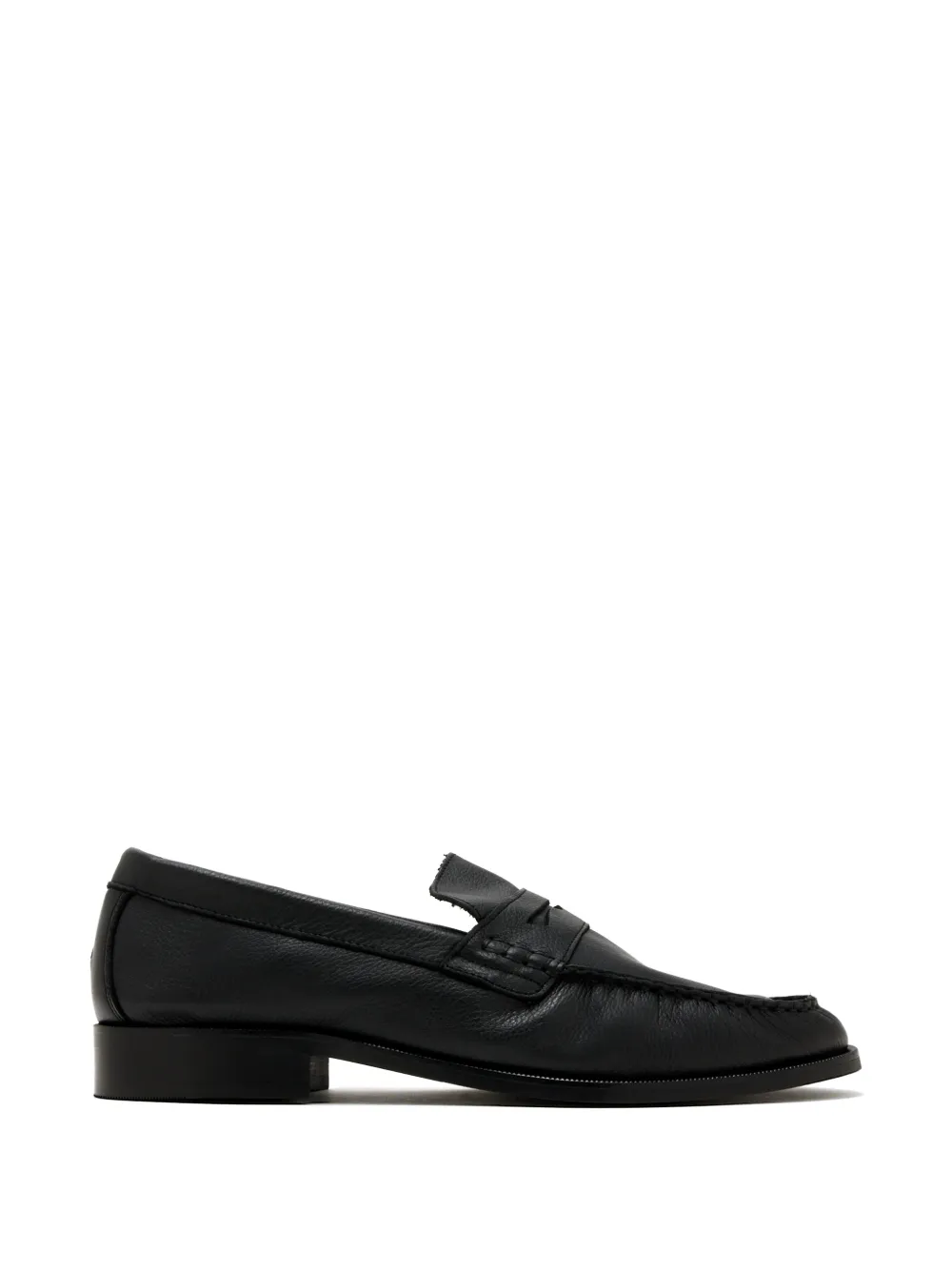 DUKE & DEXTER leather loafers - Nero