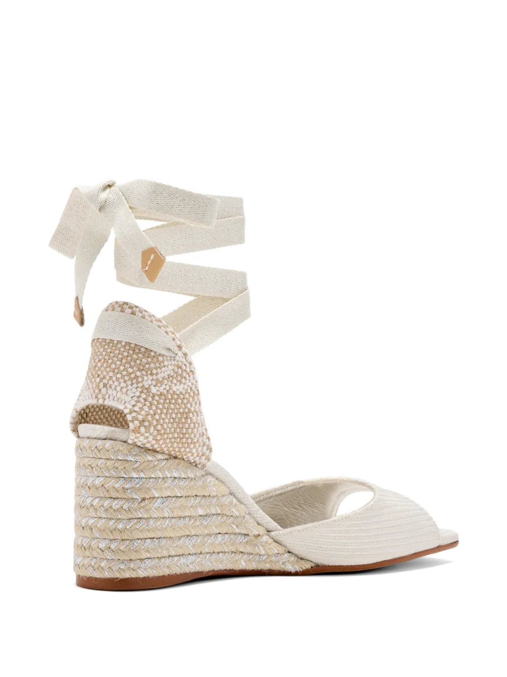 Castañer Brittany espadrilles met sleehak Beige