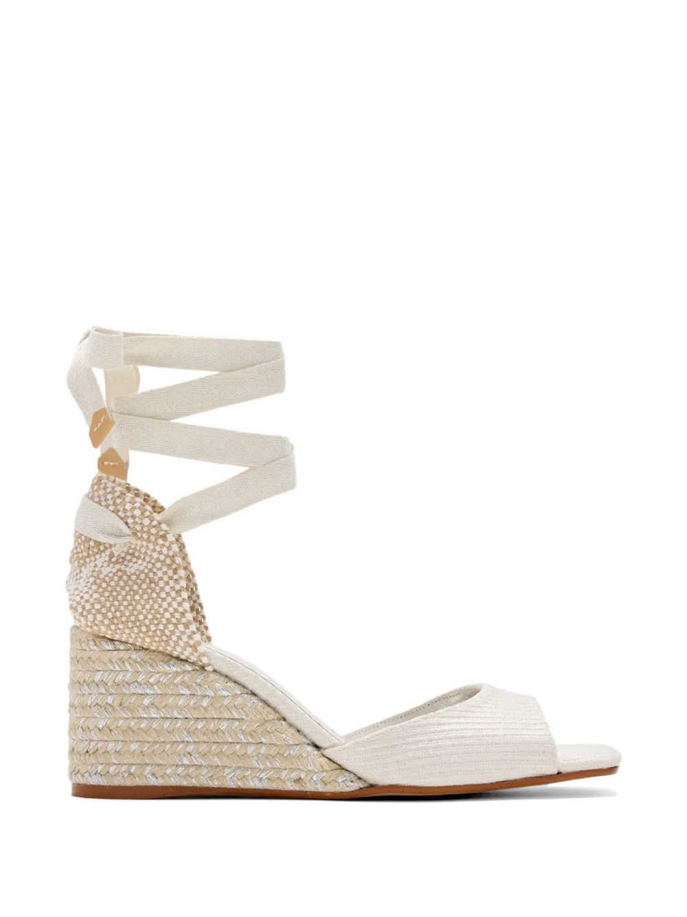 Castañer Brittany espadrilles met sleehak Beige