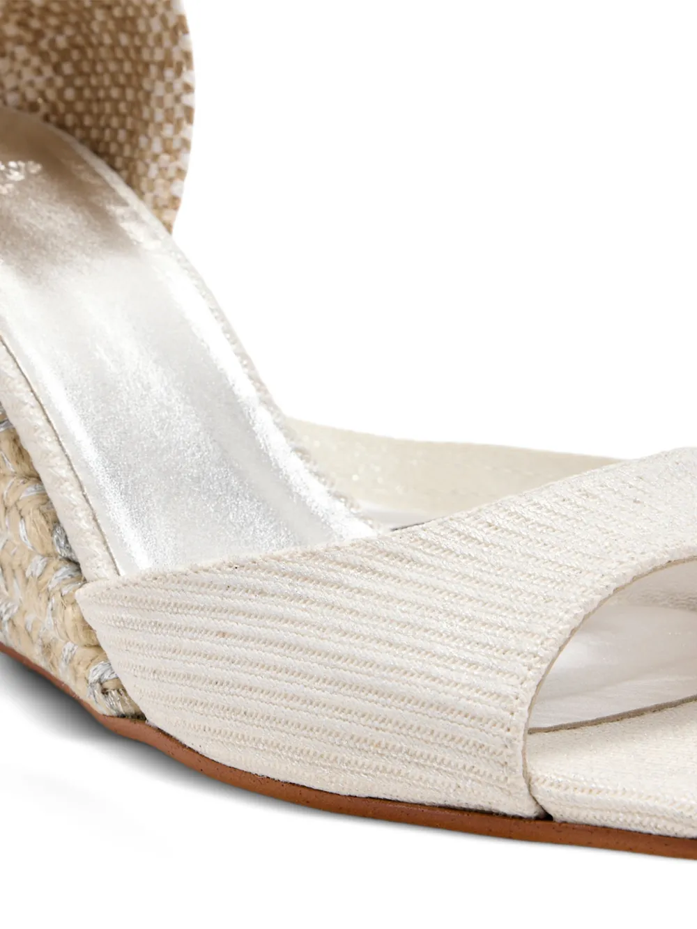 Castañer Brittany espadrilles met sleehak Beige