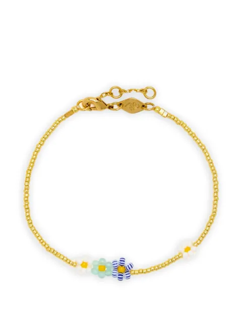 Anni Lu soft blue flower bracelet