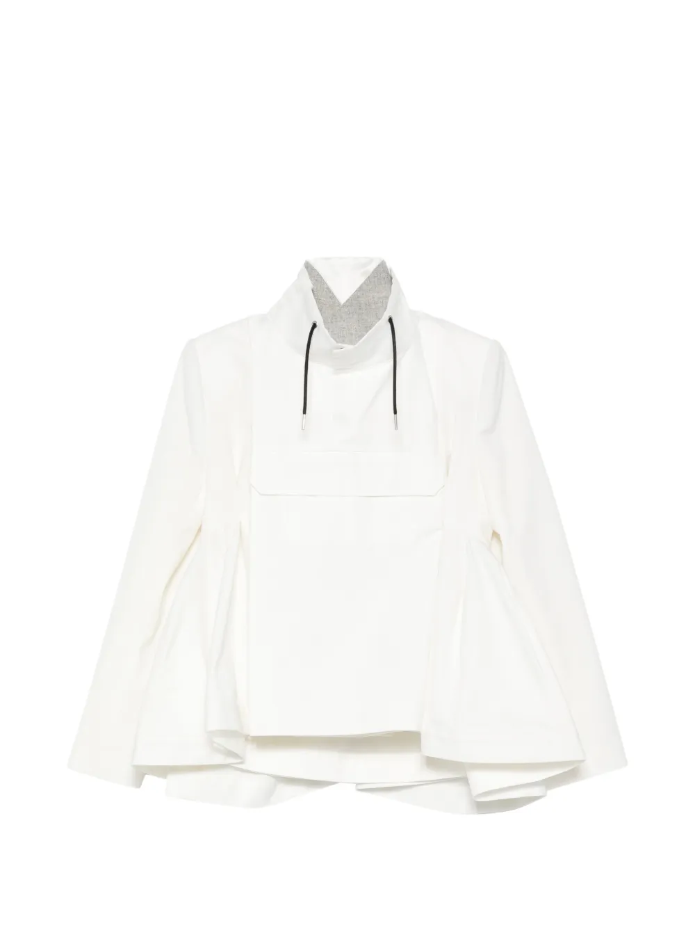 sacai long-sleeves blazer - White