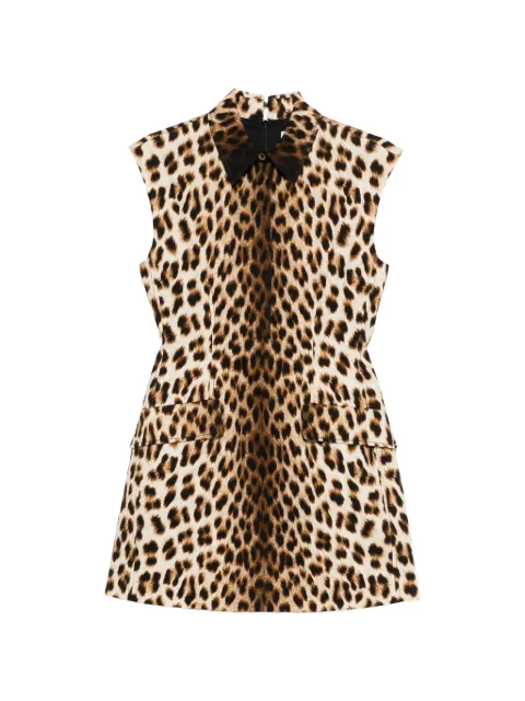 Sportmax Lonza animal-print mini dress