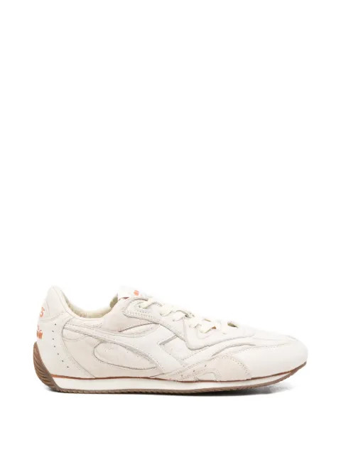 Diadora panelled leather sneakers