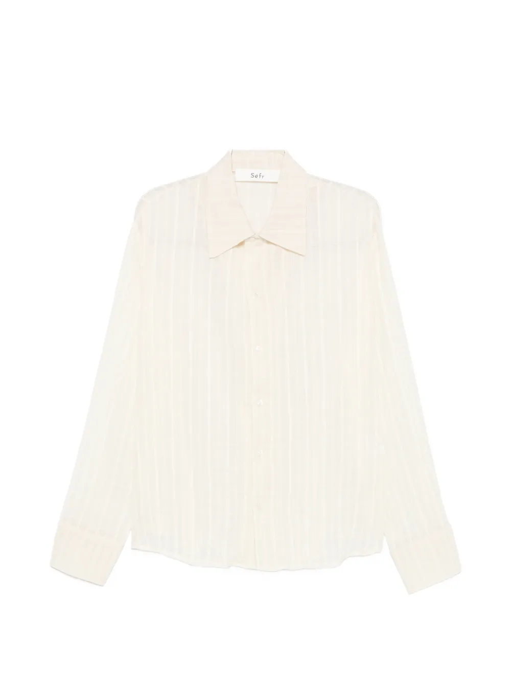 Séfr Ignacio cotton shirt - Toni neutri