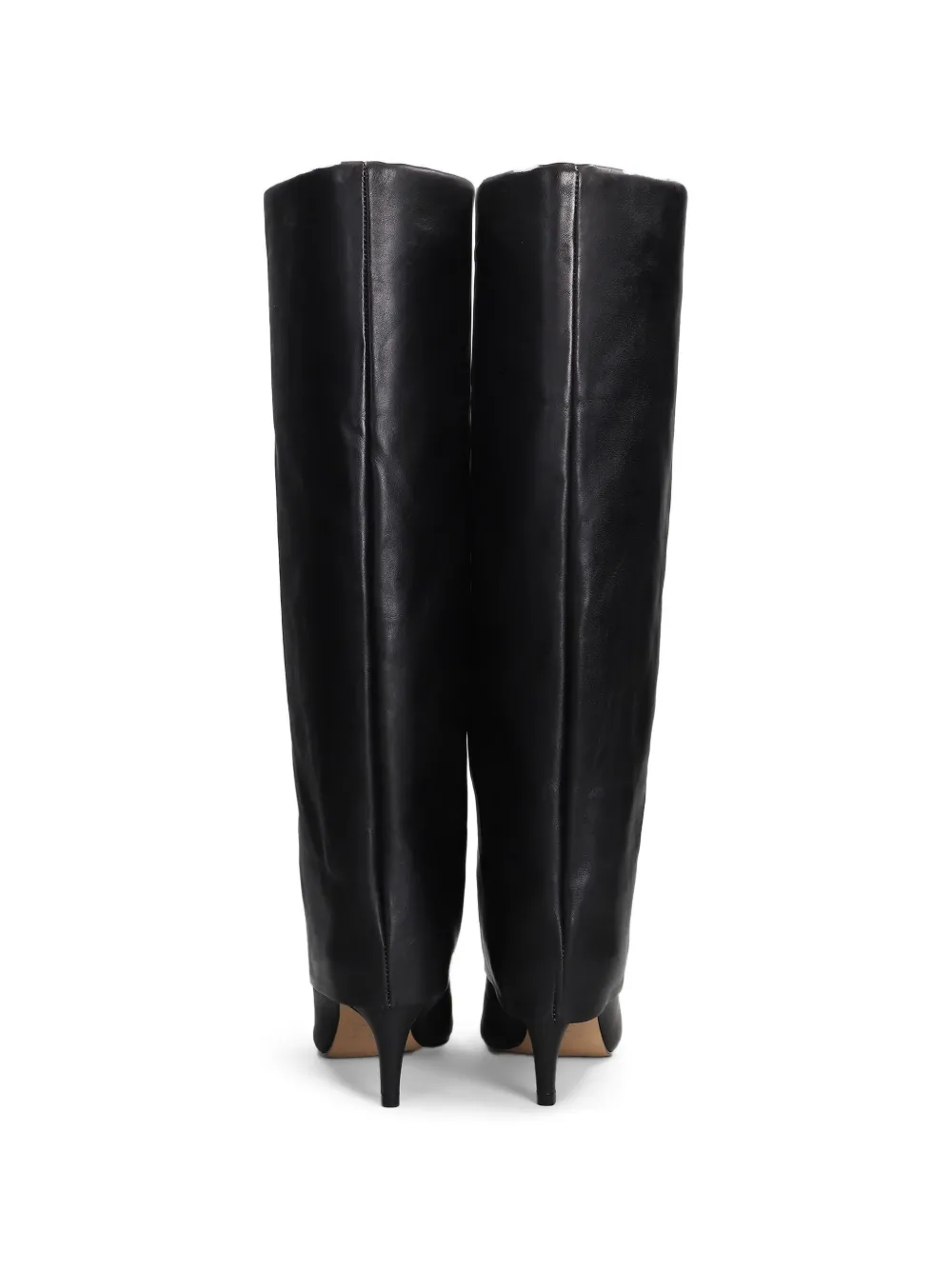  Carrano 65mm Pointed-toe Leather Boots - Black 
