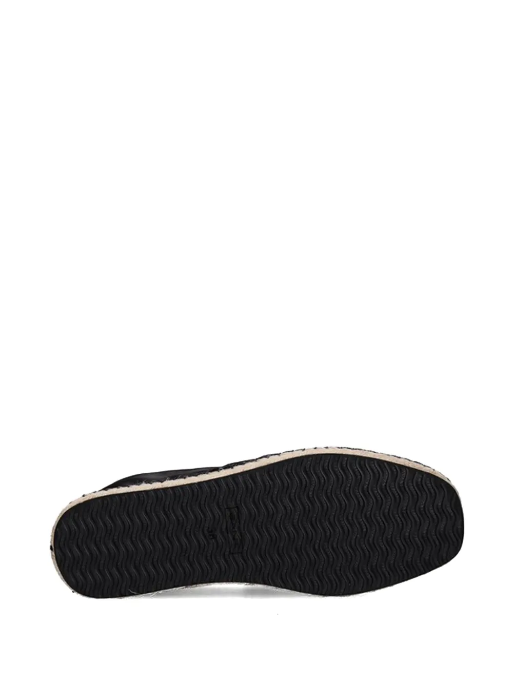 Gant Espadrilles met logo Zwart