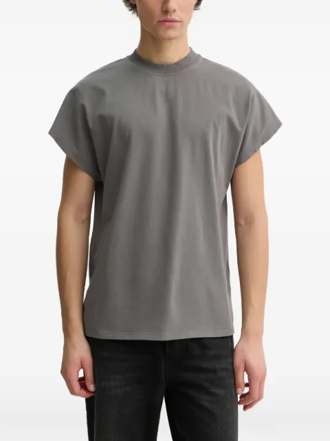 Won Hundred Creed ribbed-trim cap-sleeve T-shirt