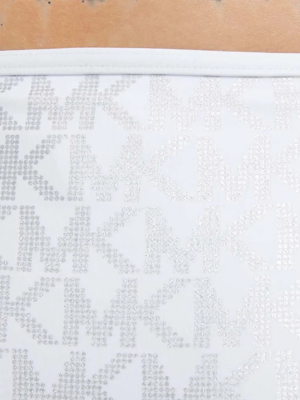 Michael Kors Bikinislip met logoprint Wit
