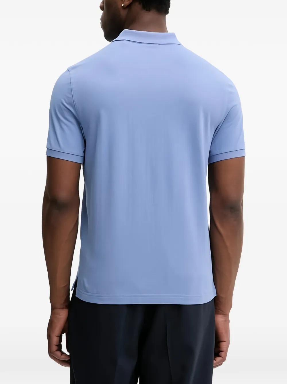 Gant Poloshirt met geborduurd logo Blauw
