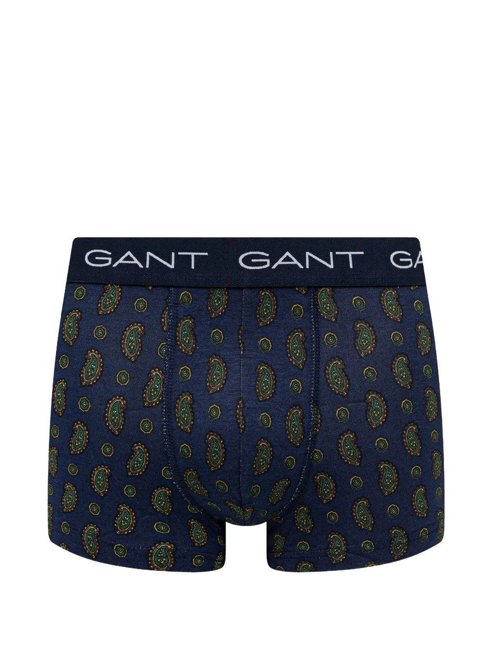 Gant Drie boxershorts met paisley-print en logoband Blauw