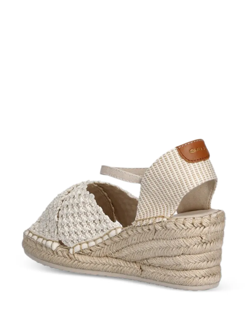 Gant crochet espadrilles Beige