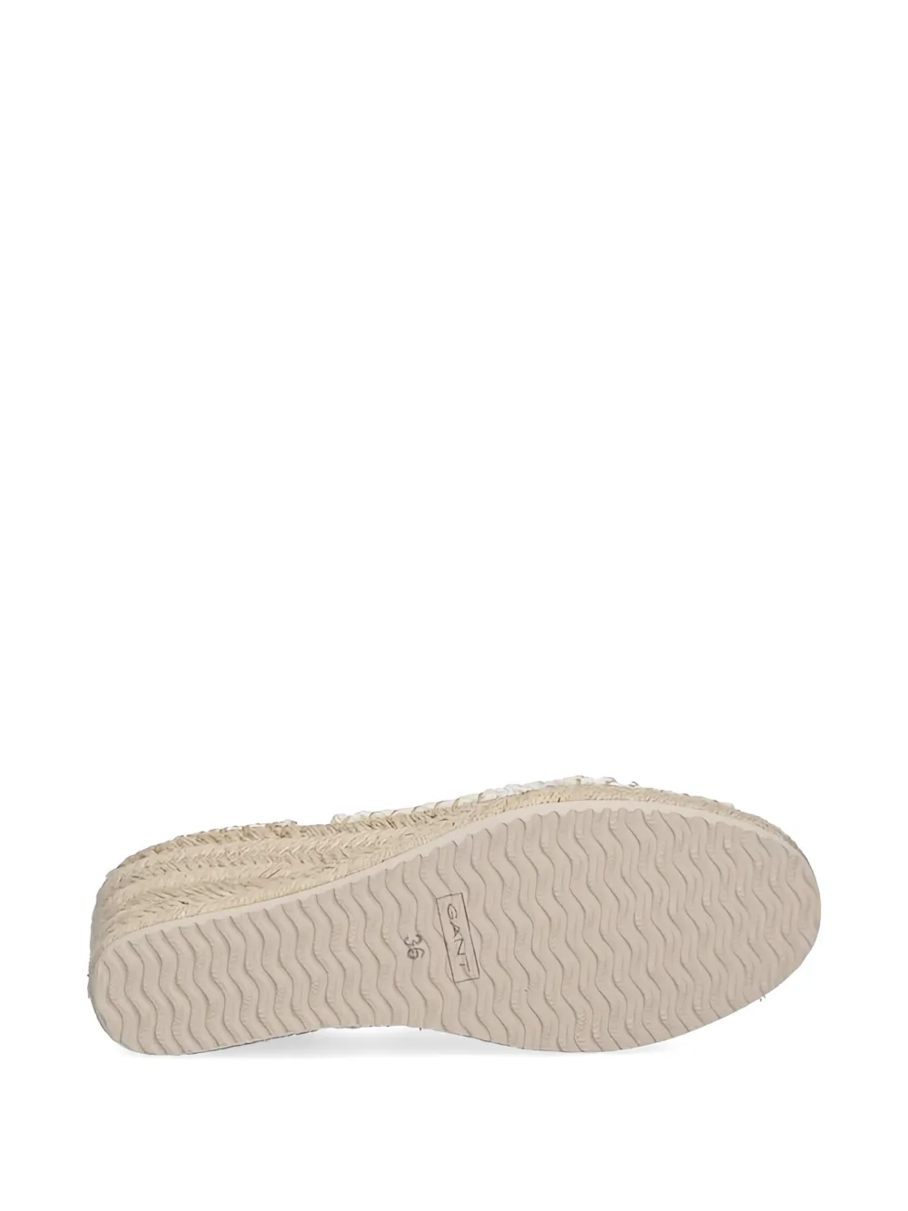 Gant crochet espadrilles Beige