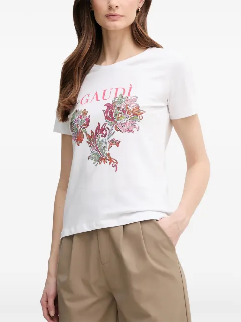 Gaudi floral-print T-shirt
