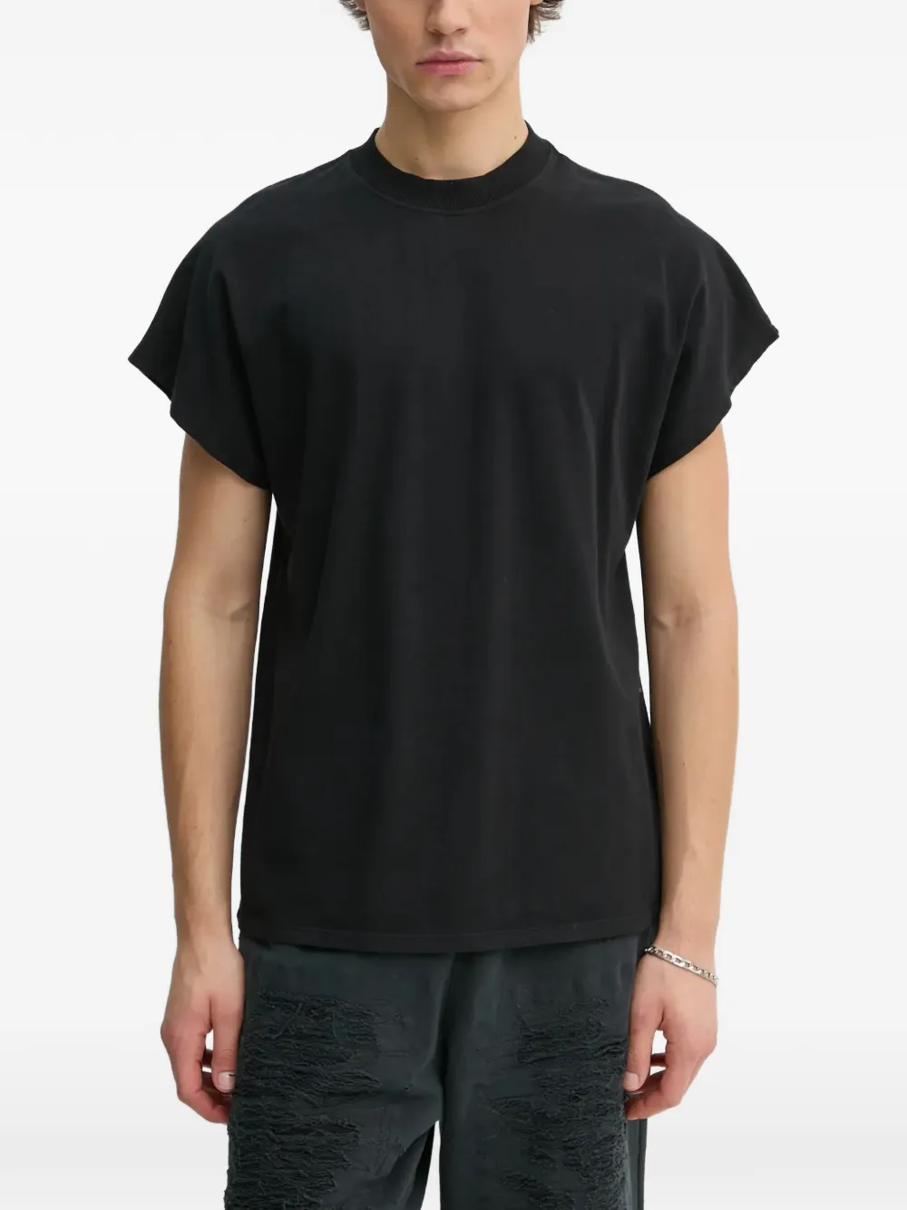 Won Hundred Creed Logo-print Short-sleeve T-shirt In Black