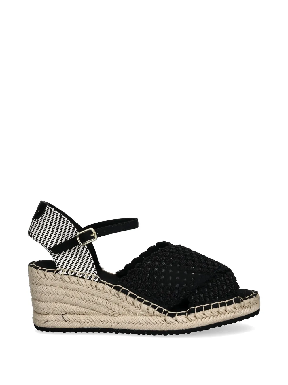 Gant ankle-strap espadrilles Zwart