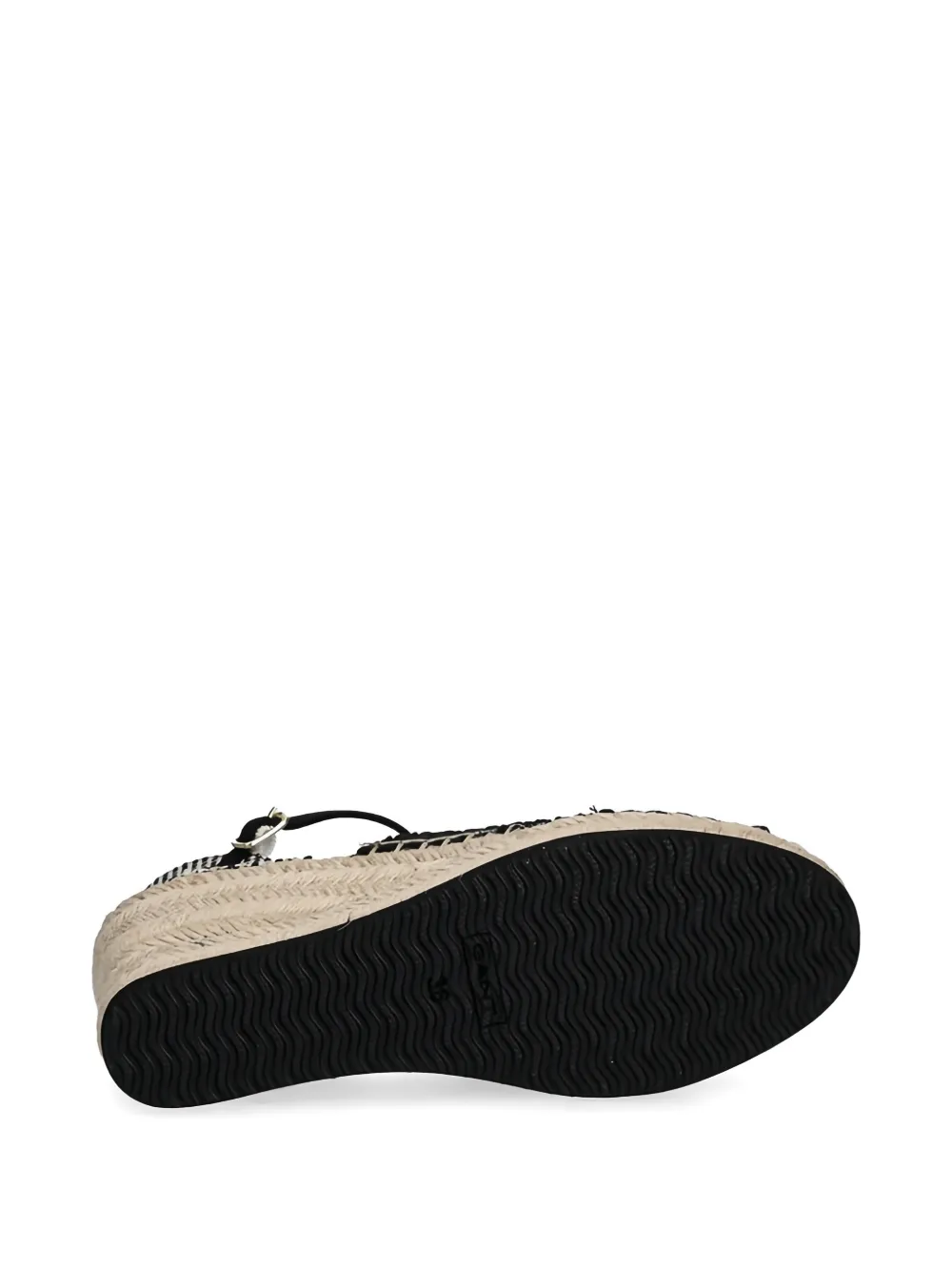Gant ankle-strap espadrilles Zwart