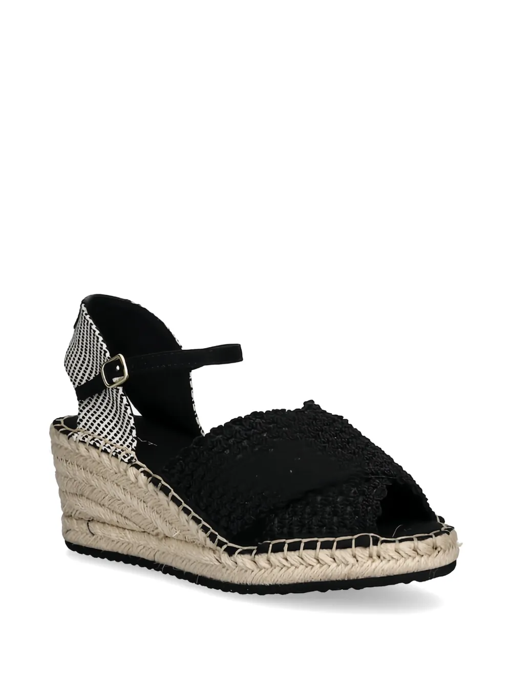 Gant ankle-strap espadrilles Zwart