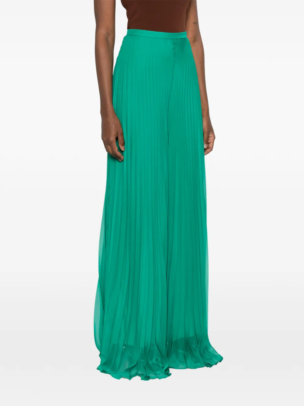 Max Mara Mxegrembo geplooide broek Groen