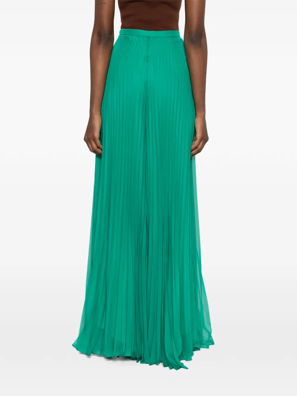 Max Mara Mxegrembo geplooide broek Groen