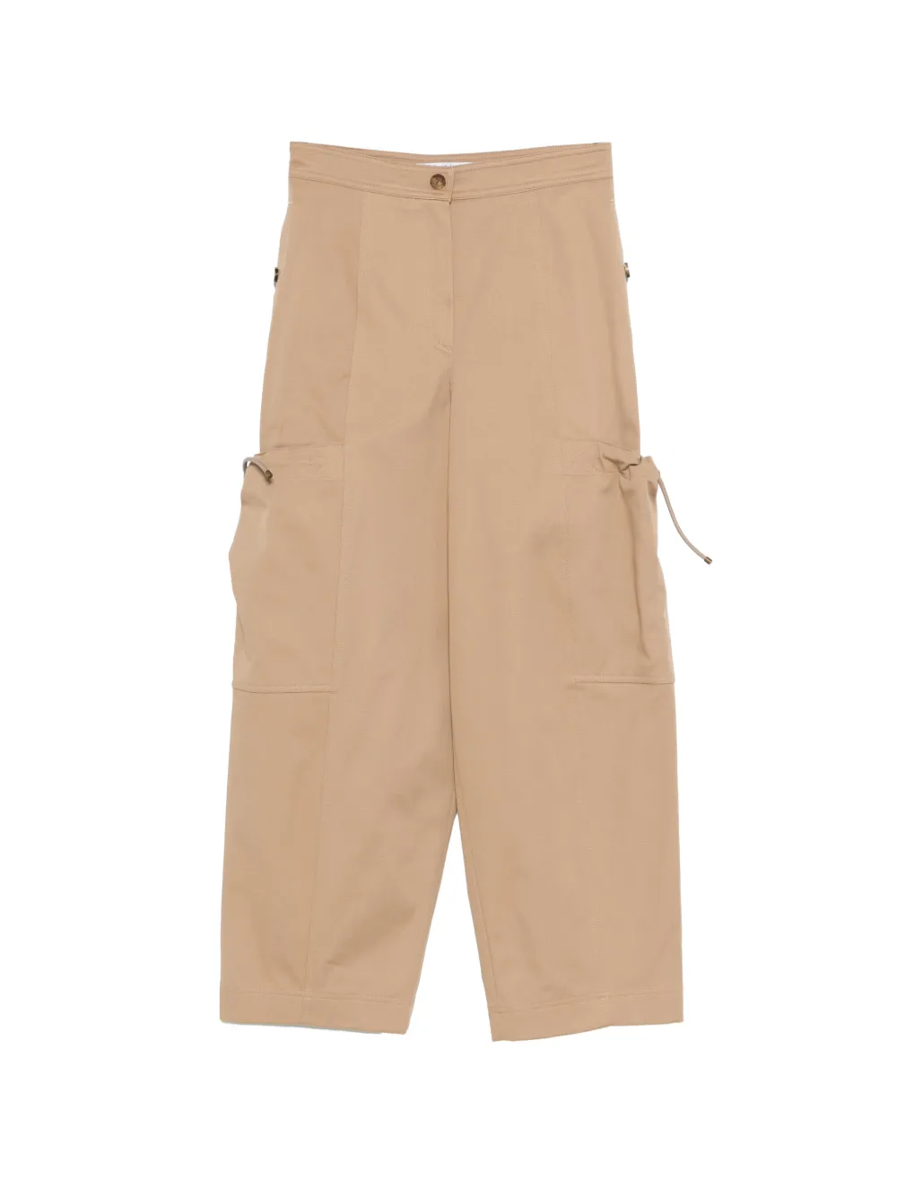 Max Mara Mxmlepre cargo-pocket trousers - Neutrals