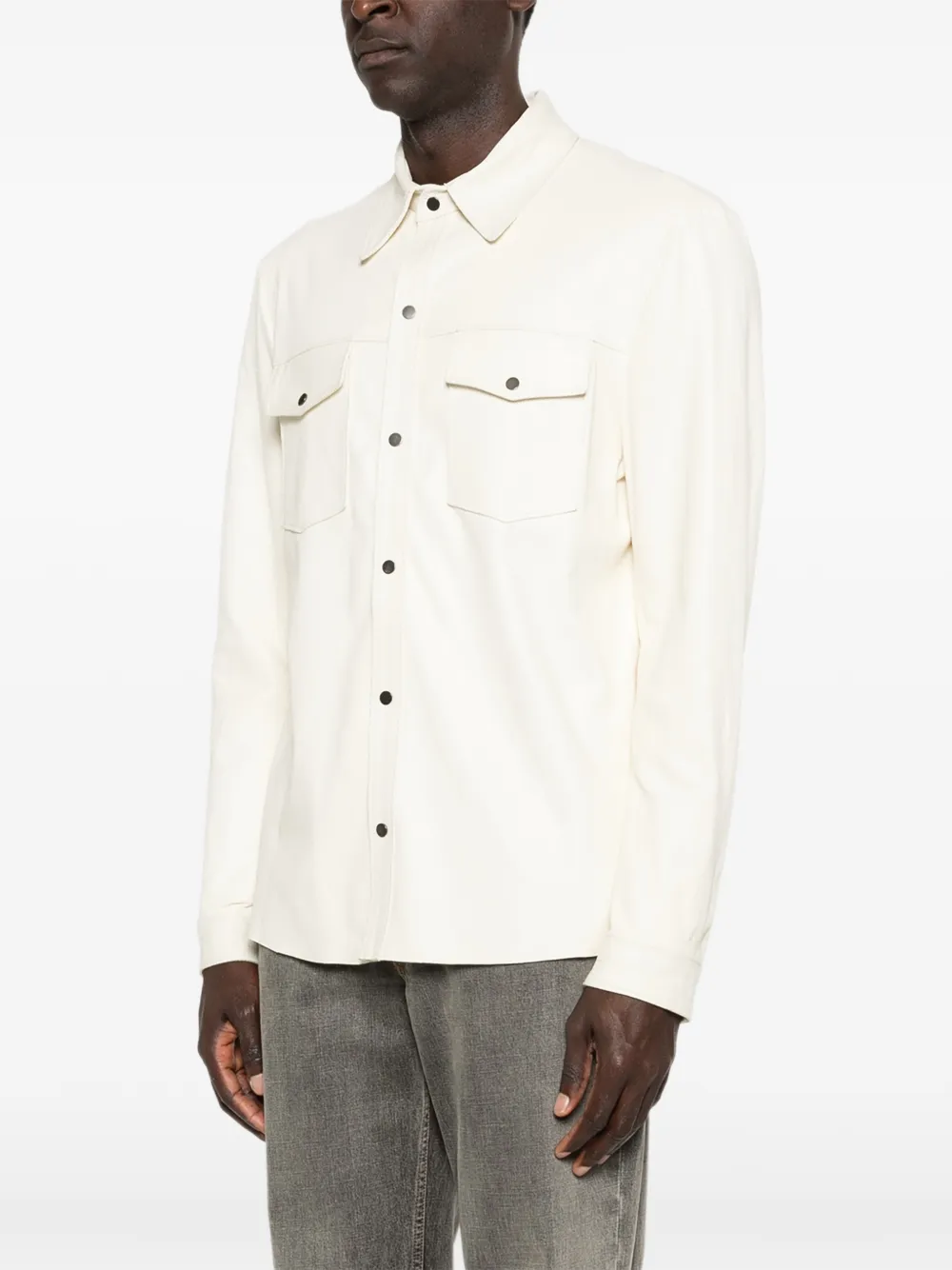 Salvatore Santoro Jack met zak en knoop Beige