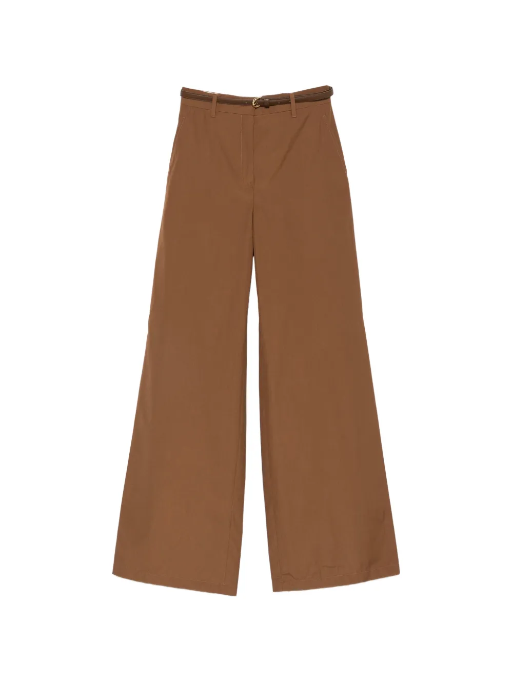 Max Mara belt-loops trousers - Brown