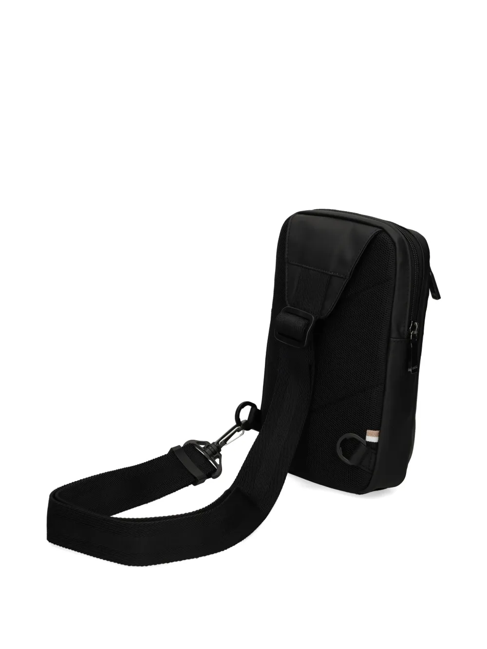  Boss Zip Shoulder Bag - Black 