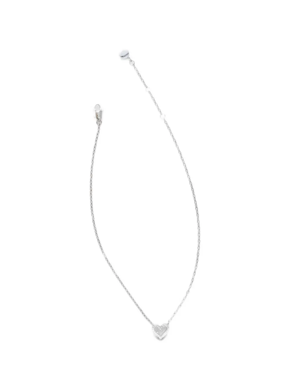 Furla heart pendant necklace - Silber