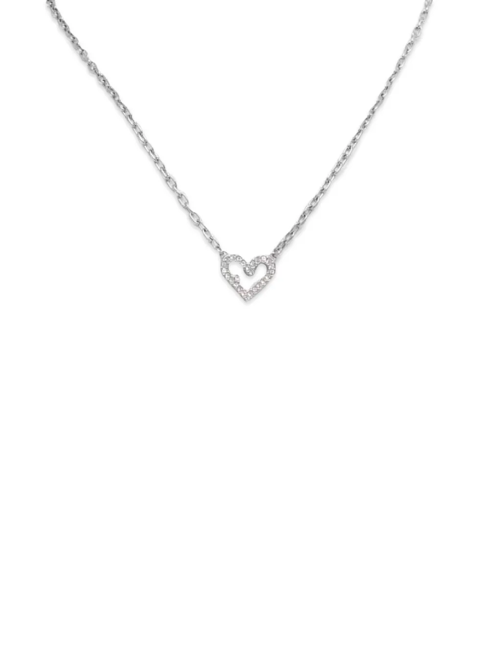 Furla heart pendant necklace - Argento