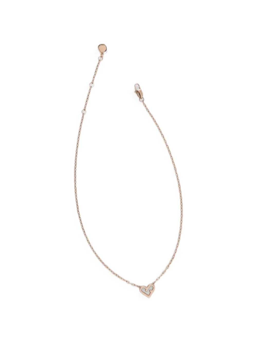 Furla heart-pendant necklace - Gold