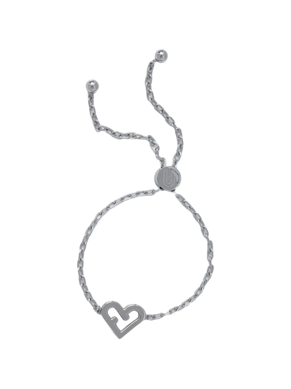 Furla heart-motif bracelet - Argento