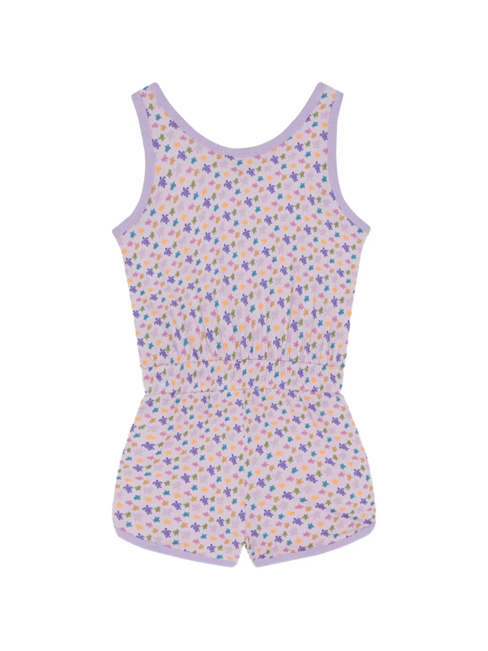 Vilebrequin Kids Playsuit met schildpadprint Paars