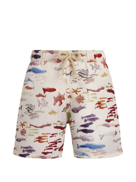 Vilebrequin Kids shorts de playa estampados