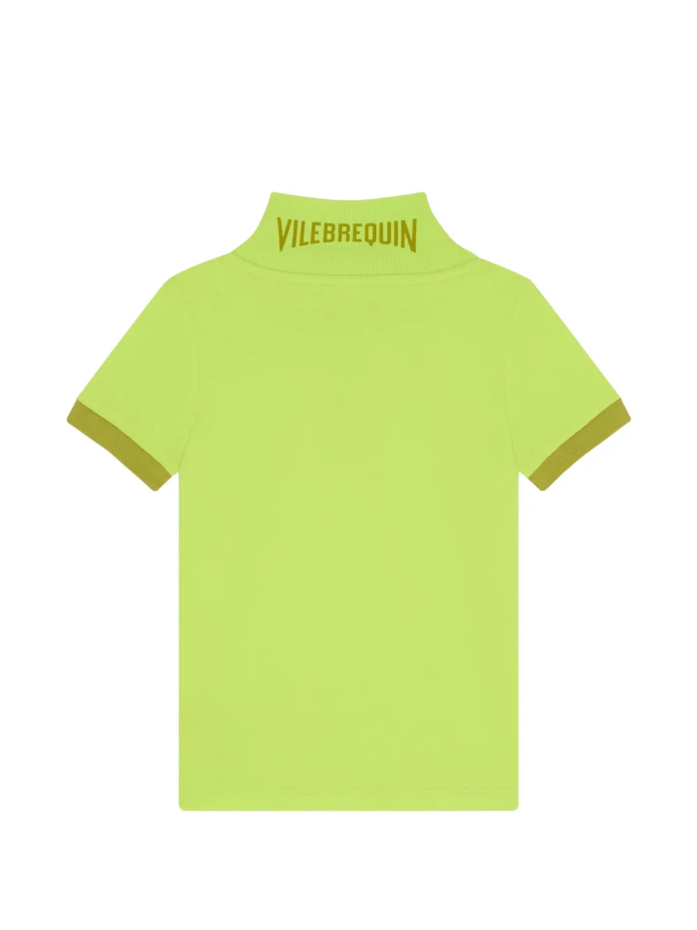 Vilebrequin Kids Poloshirt met contrasterende afwerking Groen