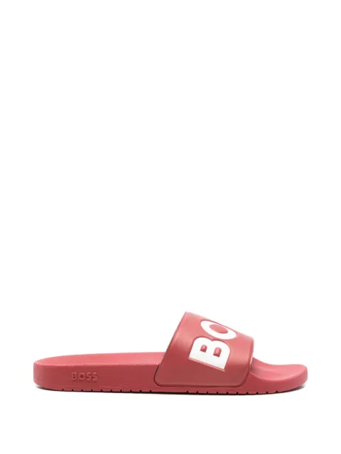 BOSS logo-embellishment slides