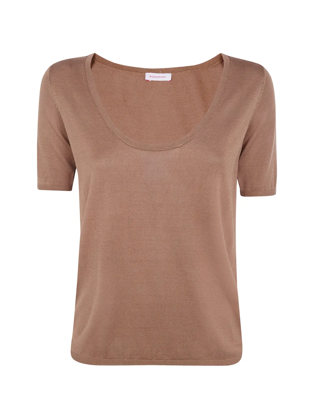 Rossopuro scoop-neck T-shirt - Nude