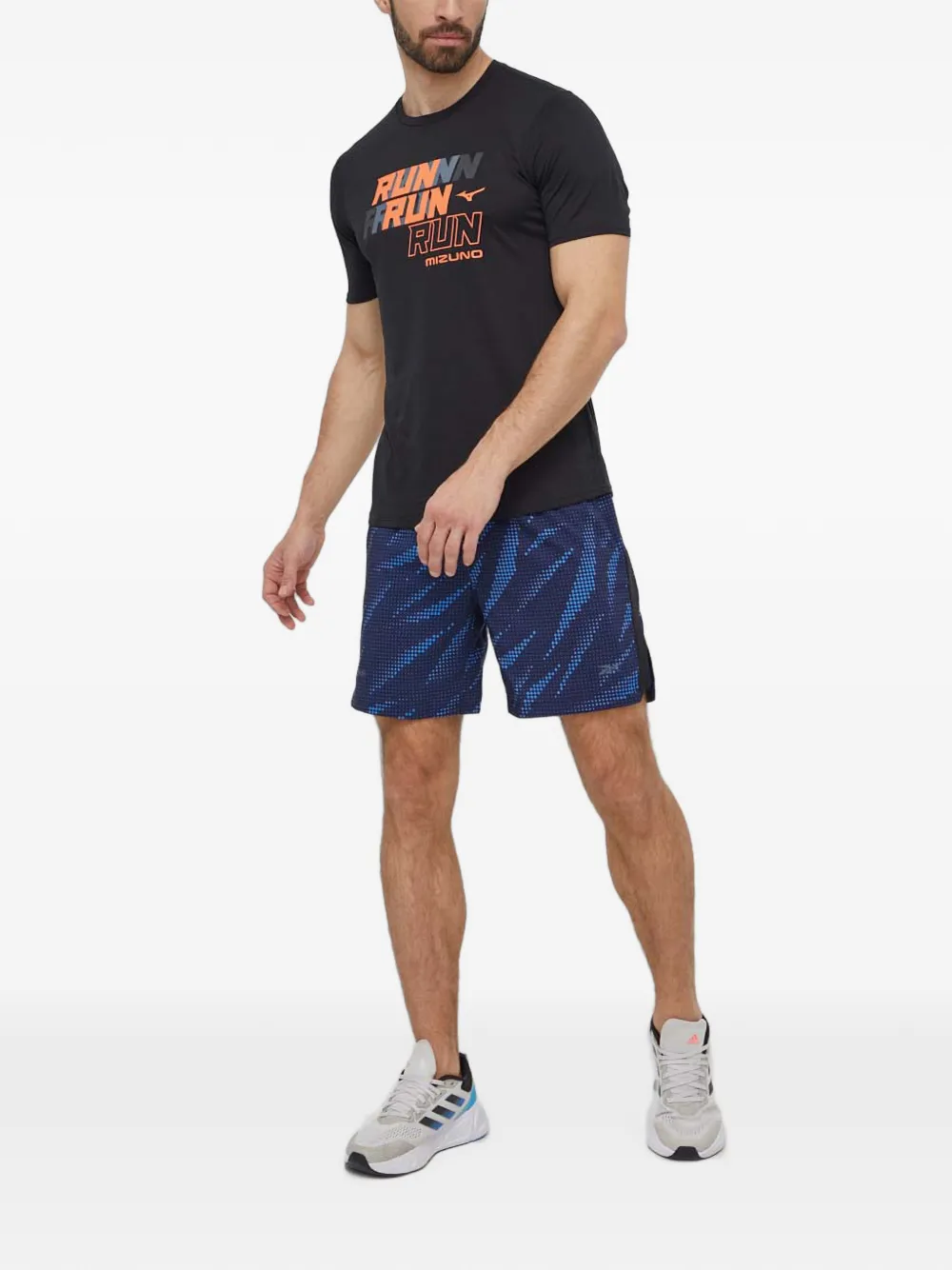 Reebok Shorts met patroon Blauw