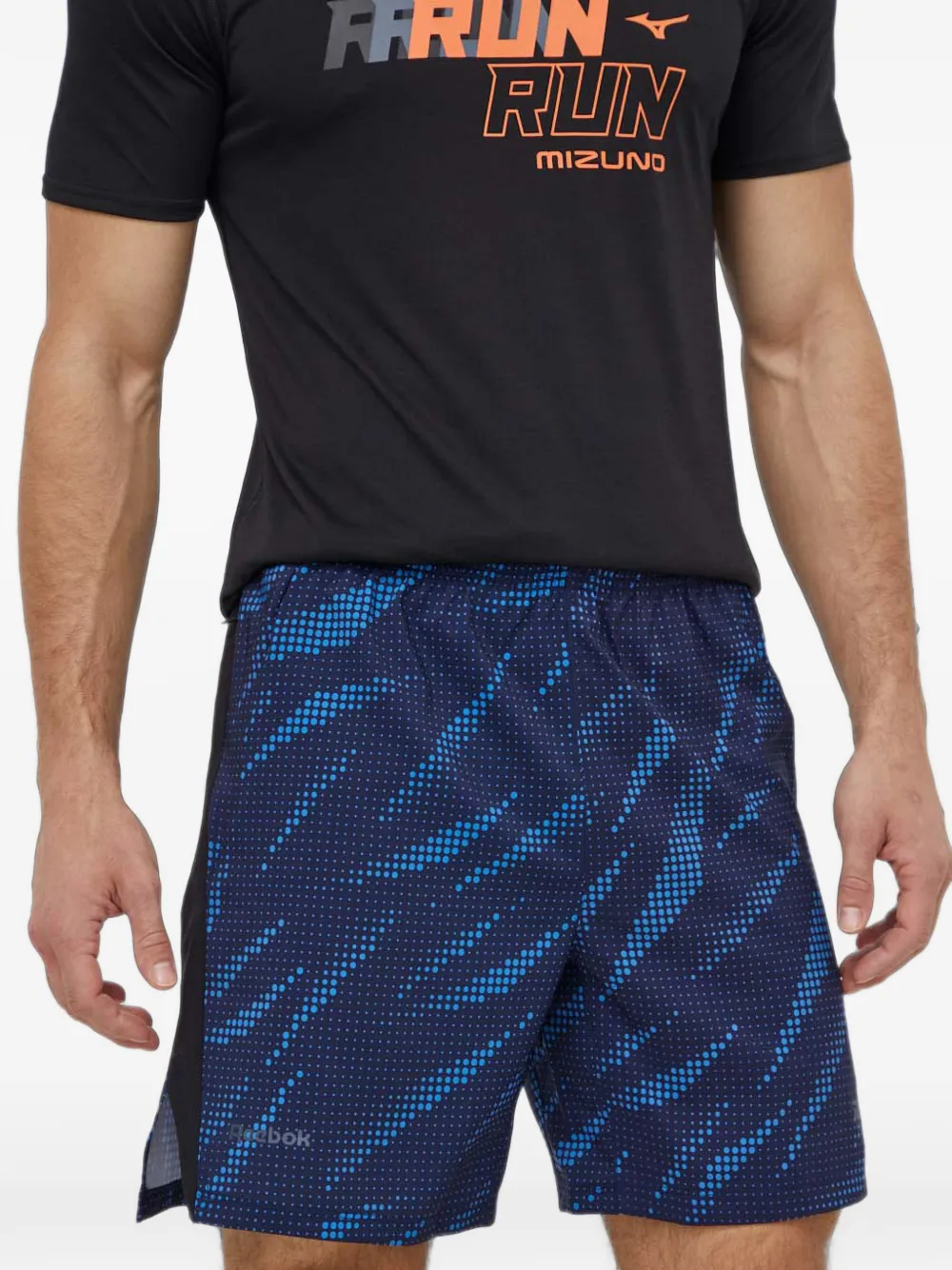 Reebok Shorts met patroon Blauw