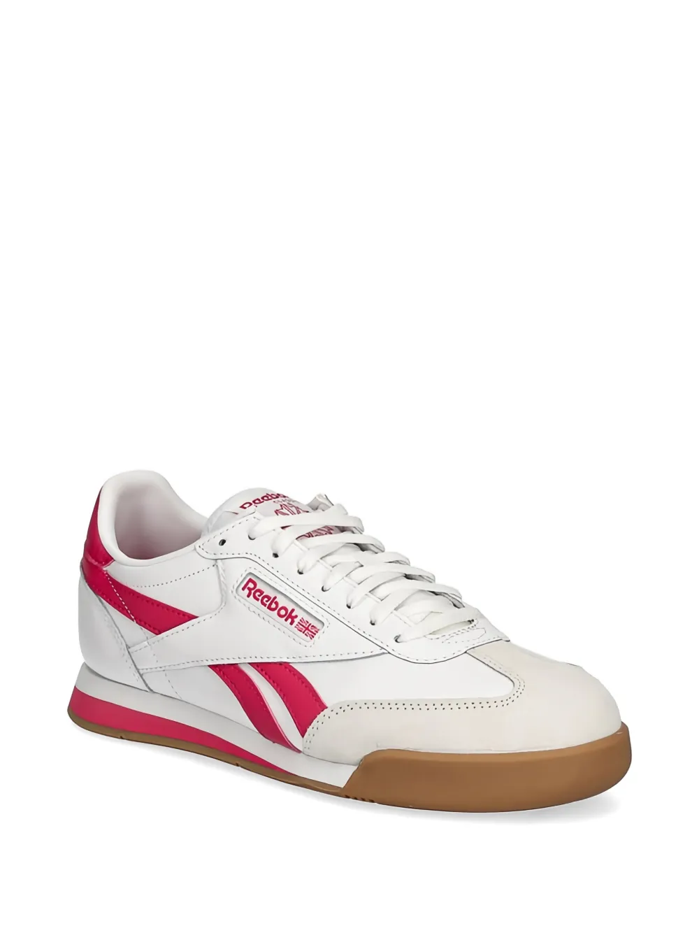 Reebok 스트라이프 스웨이드 스니커즈 In White