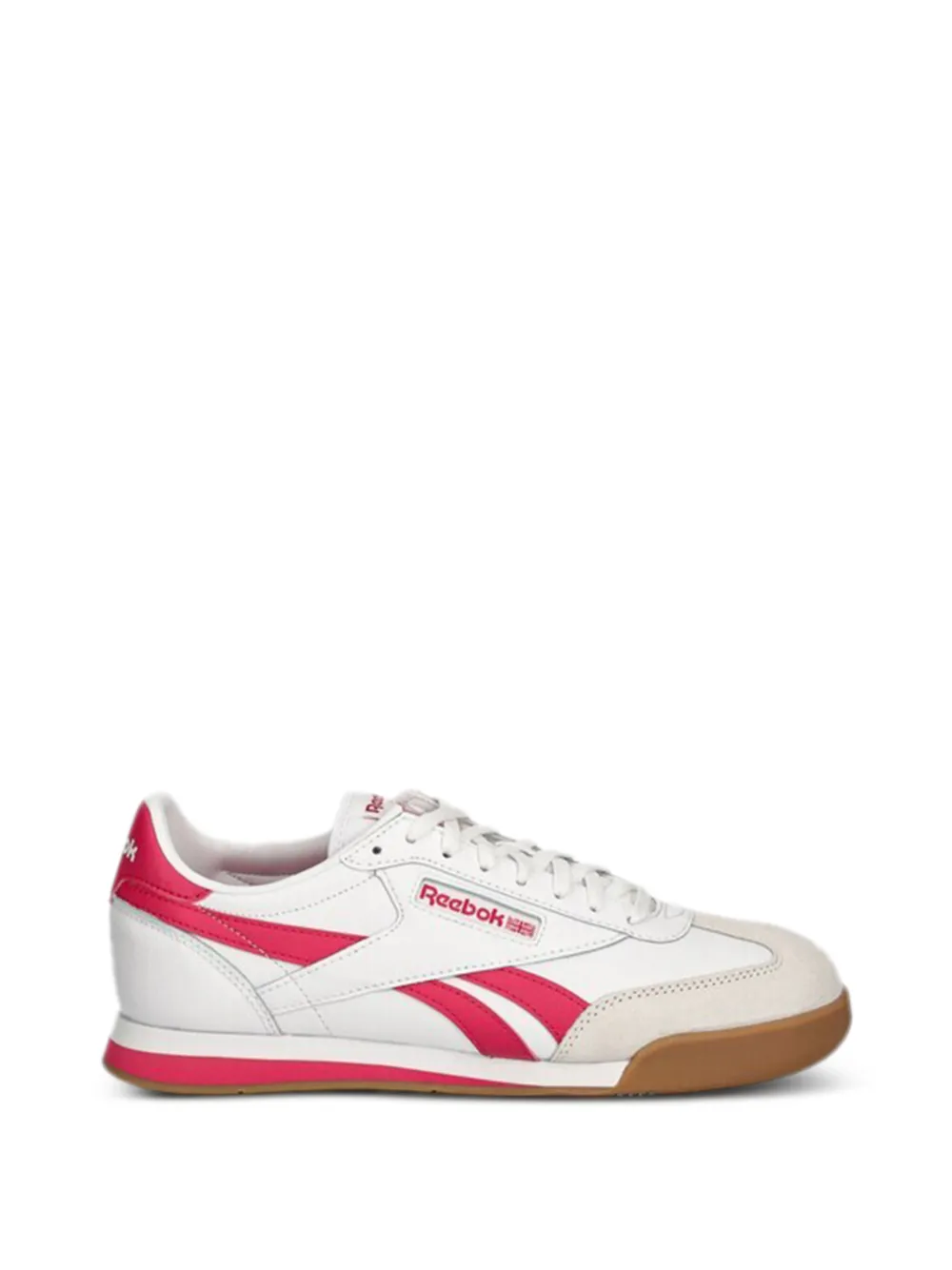 Reebok 스트라이프 스웨이드 스니커즈 In White
