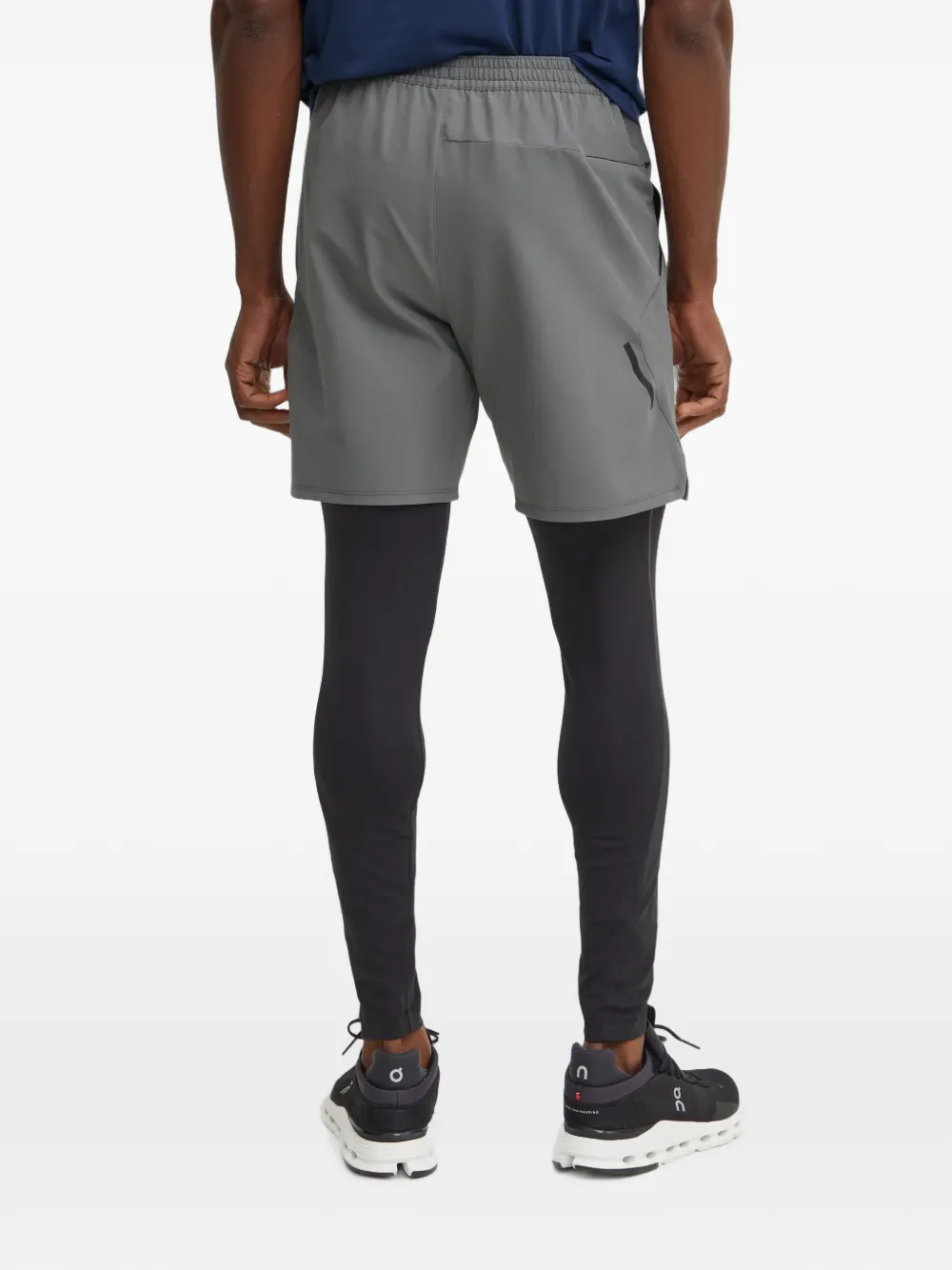Reebok Hardloopshorts met logodetail Grijs