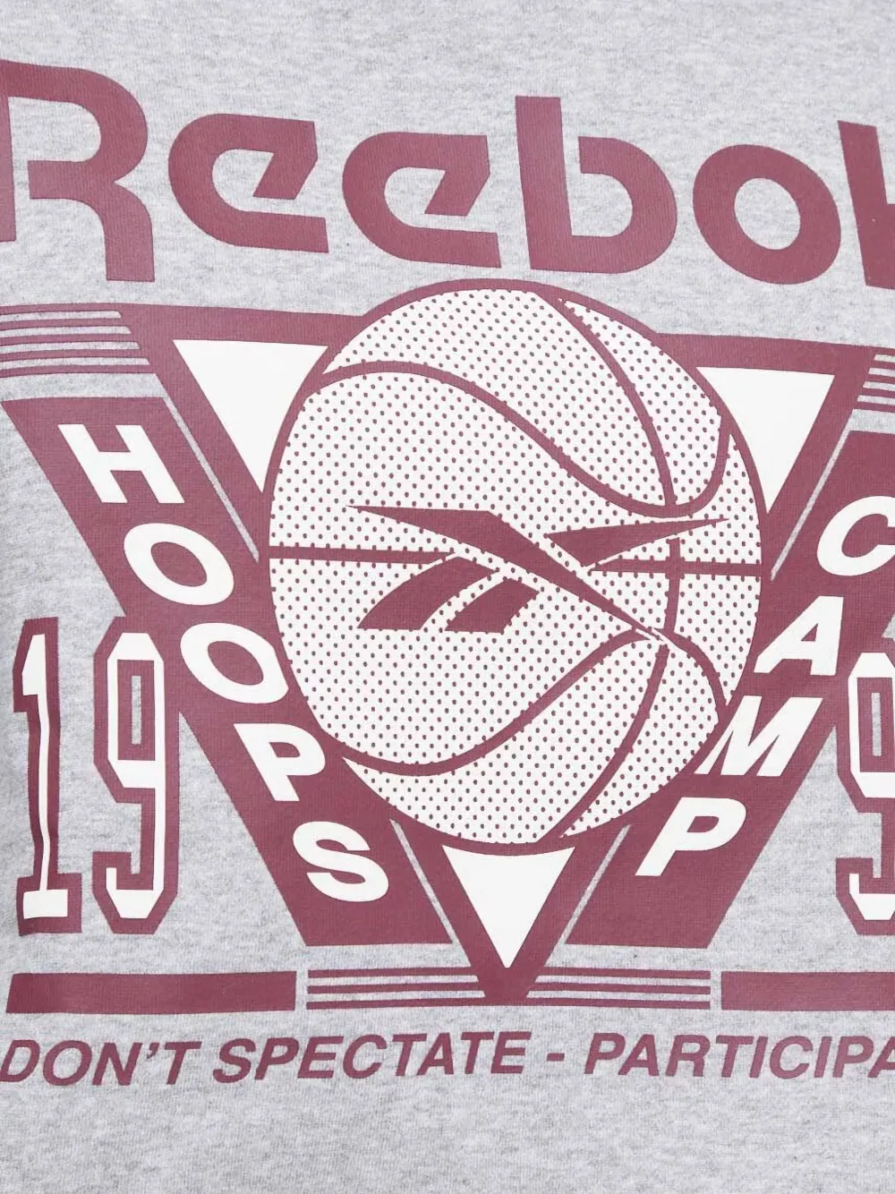 Reebok Sweater met print Grijs