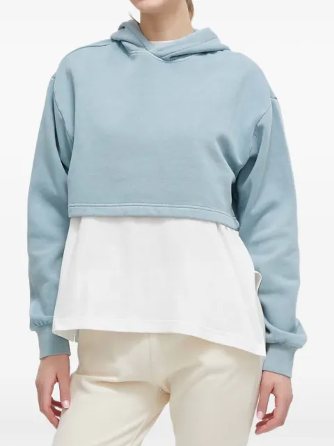 Reebok long-sleeve cropped hoodie