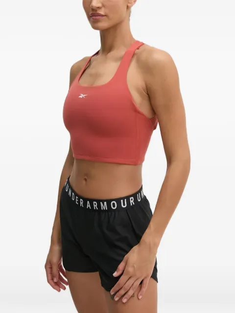 Reebok Lux criss-cross crop top