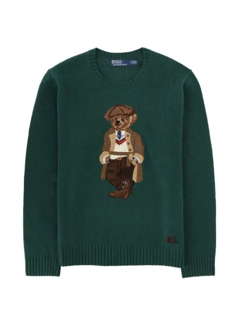 Polo Ralph Lauren embroidered crew neck sweater