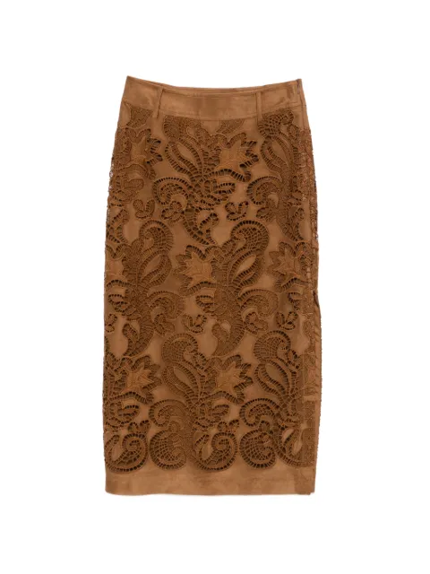 ERMANNO FIRENZE floral midi skirt