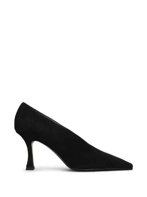 Fabio Rusconi 80mm pointed-toe suede pumps